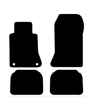 Alfombrillas de moqueta Mercedes C124 Clase E Coupe (1987-1996) a medida - Limited