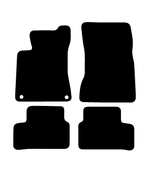 Alfombrillas de moqueta Mercedes W247 Clase B (2019-actualidad) a medida - Ellegance