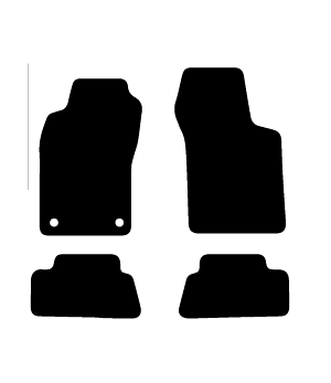 Alfombrillas de moqueta Mitsubishi Eclipse (1990-1994) a medida - Standard
