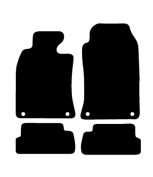Alfombrillas de moqueta Mini R52 Cabrio (2004-2009) a medida - Standard