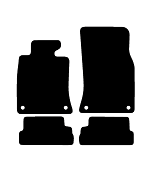 Alfombrillas de moqueta Mini R57 Cabrio (2009-2016) a medida - Standard