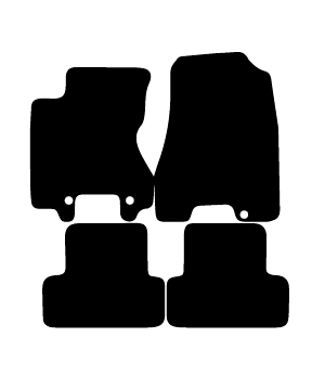 Alfombrillas de moqueta Nissan X-TRAIL (2007-2014) a medida - Limited