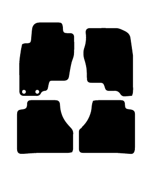Alfombrillas de moqueta Nissan Navara (1997-2005) a medida - Limited