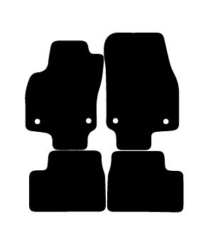 Alfombrillas de moqueta Opel Astra H 3-5PTAS Y familiar (2004-2009) a medida - Standard