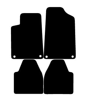 Alfombrillas de moqueta Peugeot 607 (2000-2010) a medida - Standard