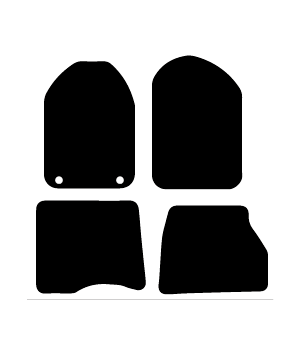 Alfombrillas de moqueta Renault Kangoo (1997-2008) a medida - Standard