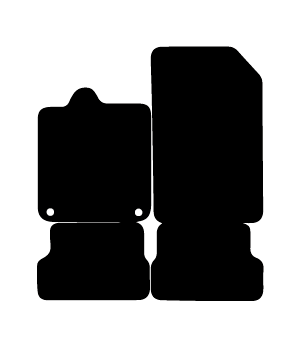 Alfombrillas de moqueta Renault Laguna III Coupe (2008-2015) a medida - Standard