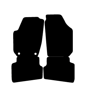 Alfombrillas de moqueta Skoda Fabia (2007-2014) a medida - Ellegance