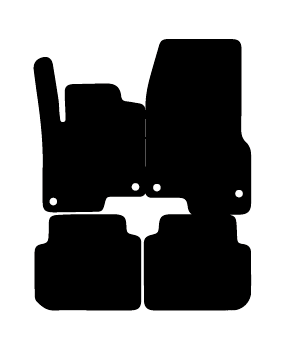 Alfombrillas de moqueta Smart FOR Four W454 (2004-2006) a medida - Limited