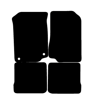 Alfombrillas de moqueta Seat Toledo MK1 (1991-1999) a medida - Standard