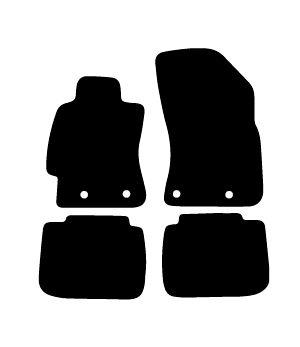 Alfombrillas de moqueta Subaru Outback (2009-2015) a medida - Standard