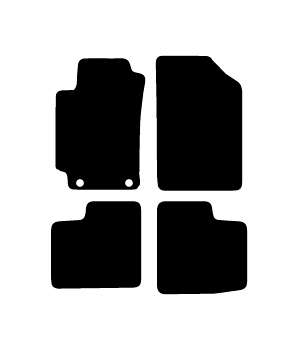 Alfombrillas de moqueta Toyota Avensis (1997-2003) a medida - Standard