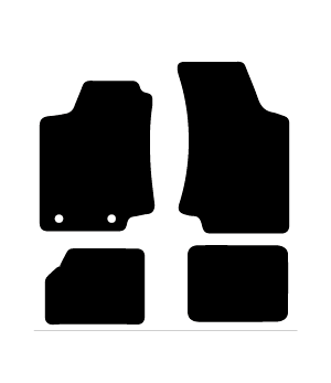 Alfombrillas de moqueta Volkswagen Golf III (1991-1997) a medida - Limited