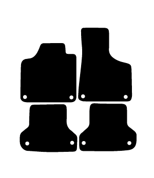 Alfombrillas de moqueta Audi A3 8P (2003-2012) a medida - Limited