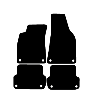Alfombrillas de moqueta Audi A4 B6 (2001-2004) a medida - Standard