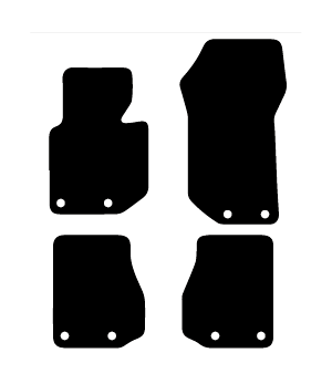 Alfombrillas de moqueta BMW E36 Serie 3 Cabrio (1993-1999) a medida - Limited