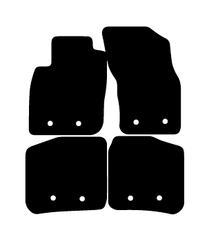 Alfombrillas de moqueta Volvo S40-V40 (2000-2004) a medida - Ellegance