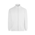 Sudadera de trabajo con cremallera Mukua Cooper SZ270U - Blanco