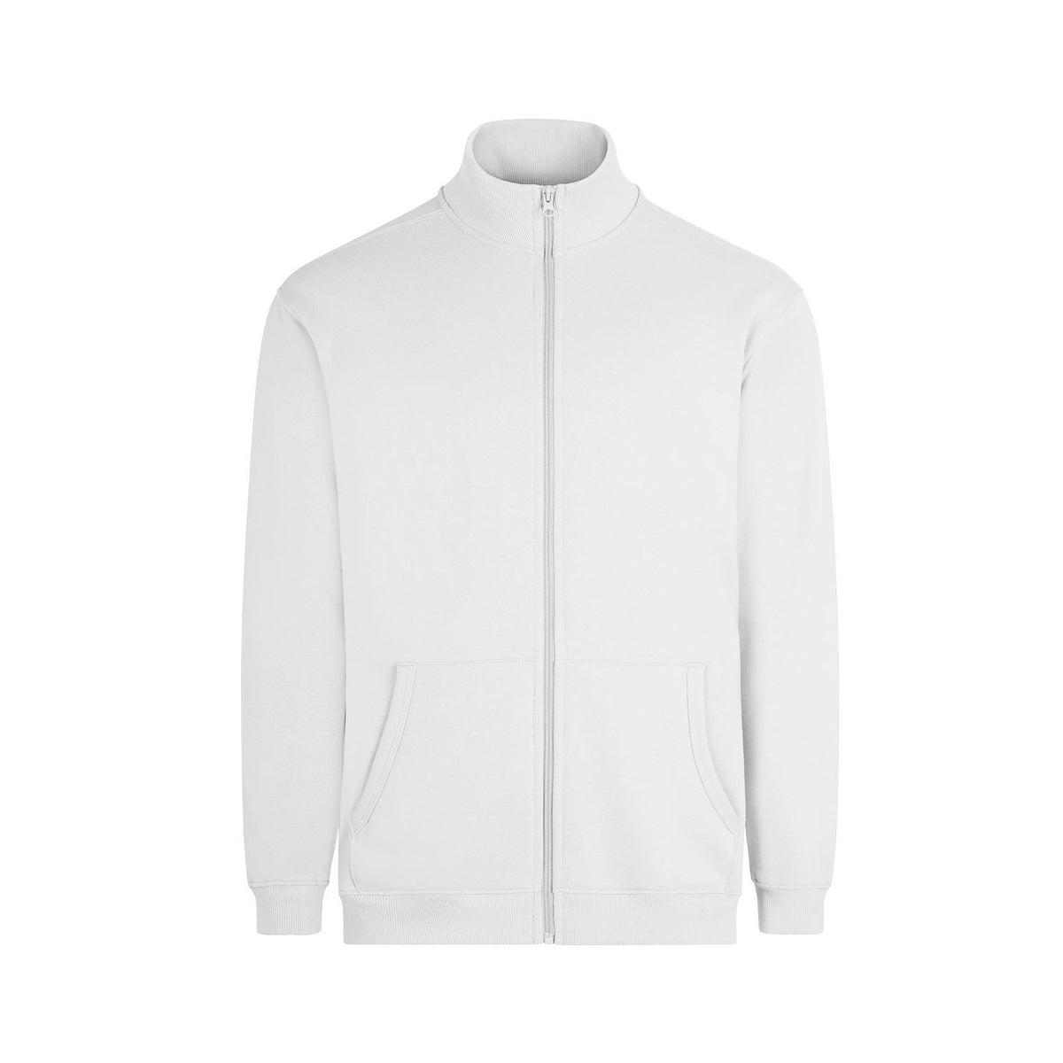 Sudadera de trabajo con cremallera Mukua Cooper SZ270U - Blanco