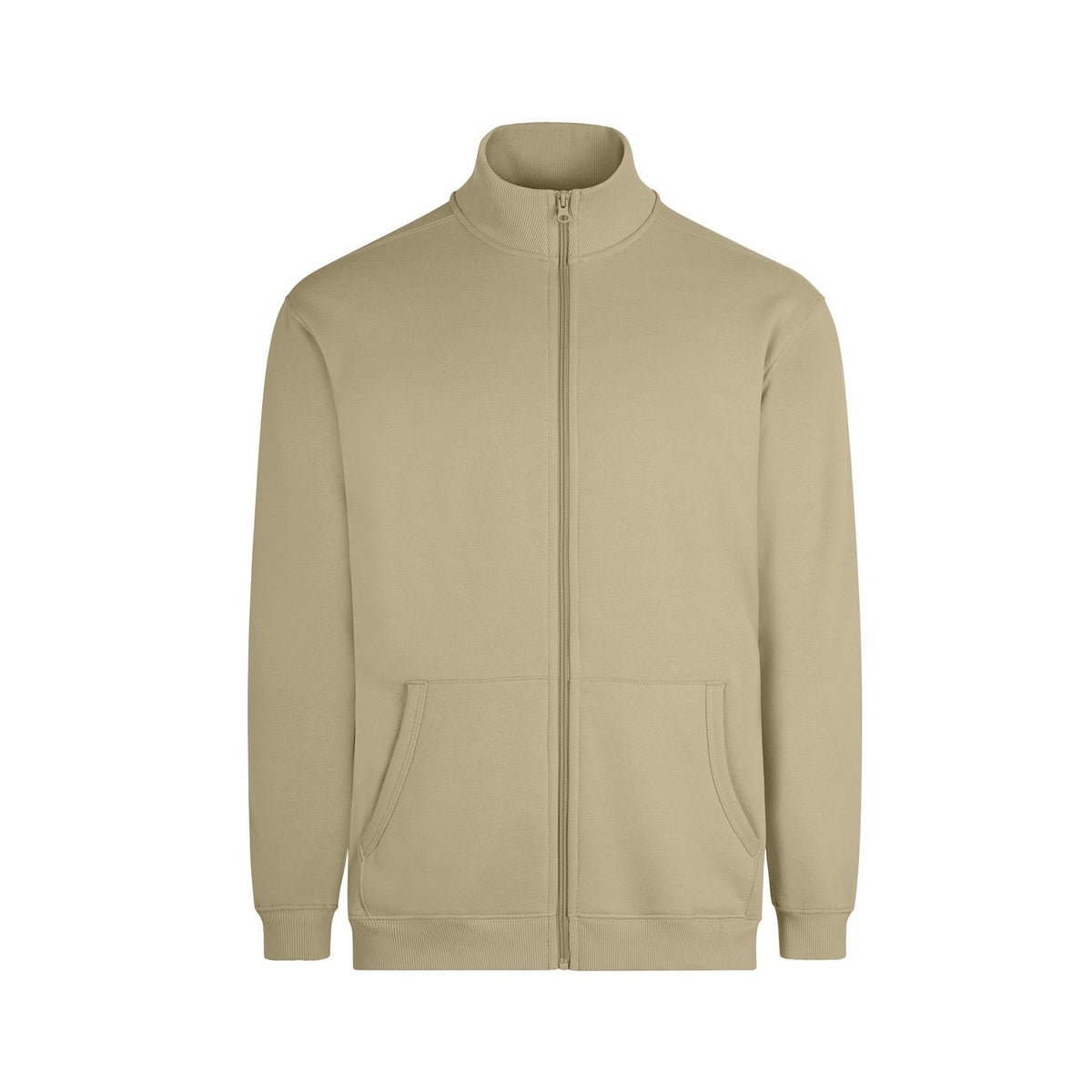 Sudadera de trabajo con cremallera Mukua Cooper SZ270U - Latte