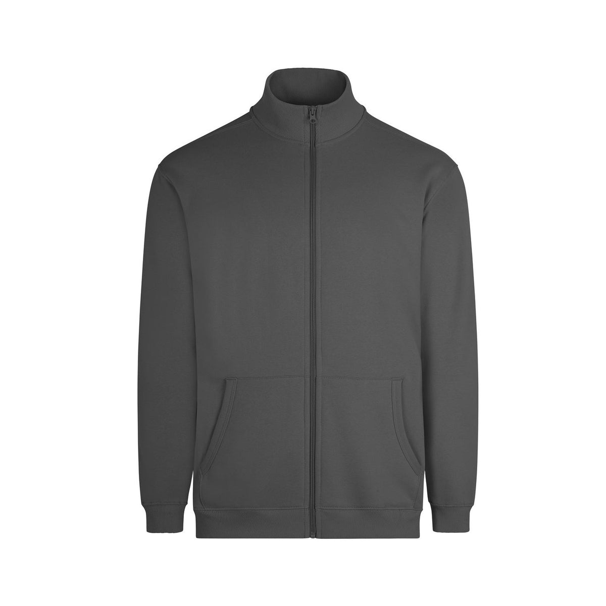 Sudadera de trabajo con cremallera Mukua Cooper SZ270U - Gris oscuro