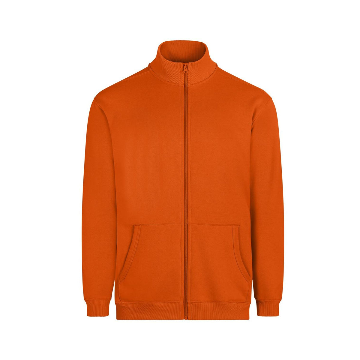 Sudadera de trabajo con cremallera Mukua Cooper SZ270U - Naranja