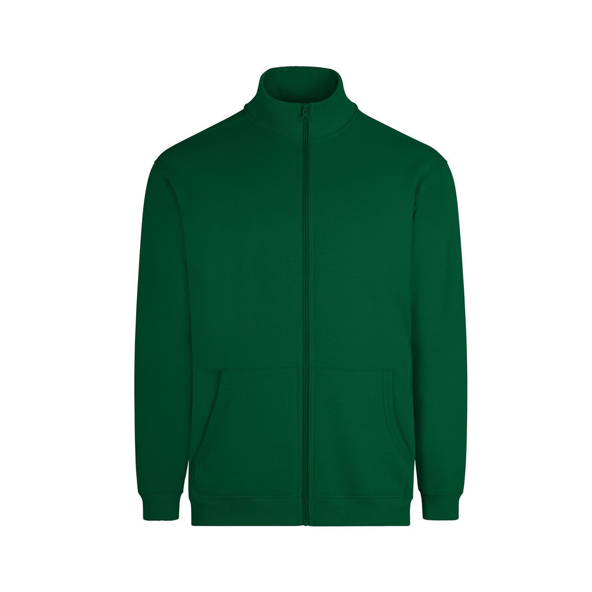 Sudadera de trabajo con cremallera Mukua Cooper SZ270U - Verde kelly