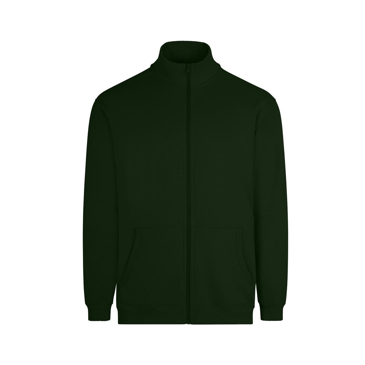 Sudadera de trabajo con cremallera Mukua Cooper SZ270U - Verde botella