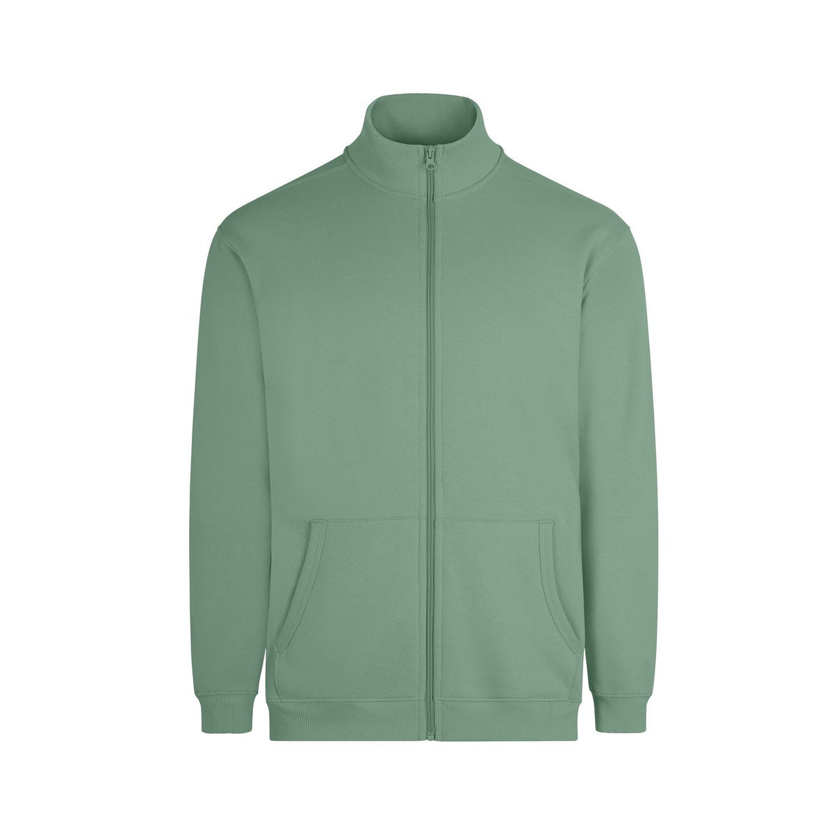 Sudadera de trabajo con cremallera Mukua Cooper SZ270U - Salvia