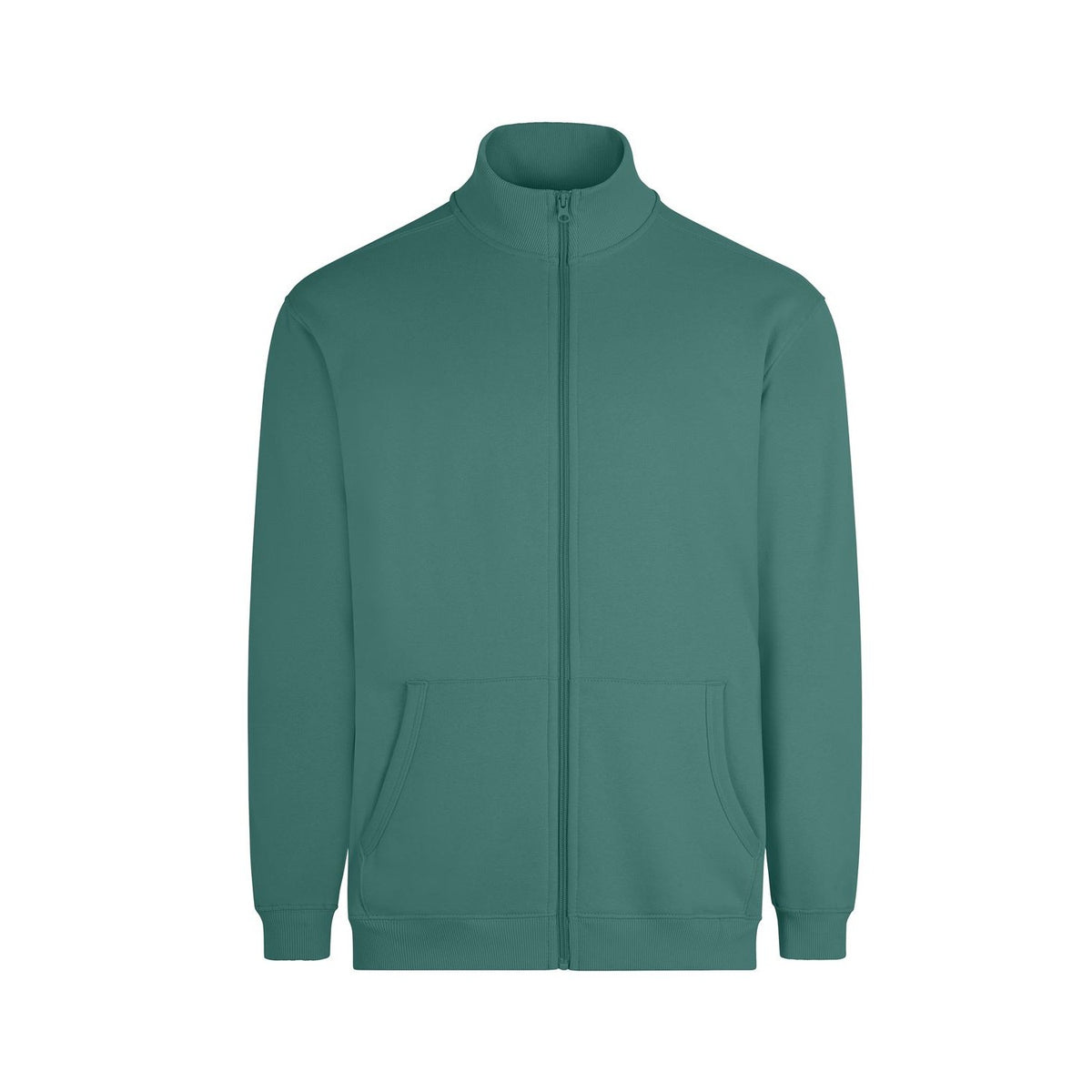 Sudadera de trabajo con cremallera Mukua Cooper SZ270U - Verde azulado