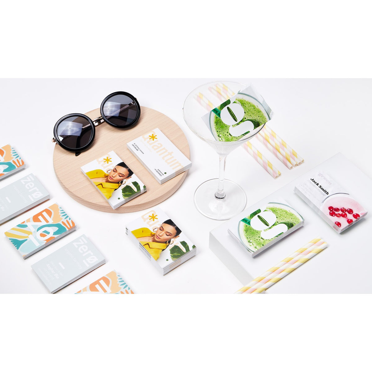 Tarjetas de visita 350 g impresas por las dos caras
