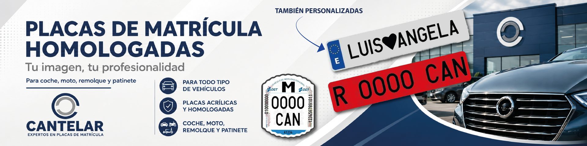 Placas de matricula