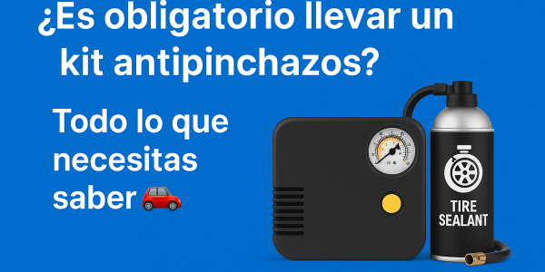 ¿Es obligatorio llevar un kit antipinchazos? Todo lo que necesitas saber ?