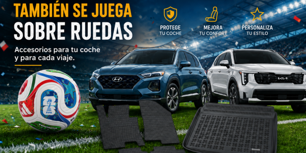 Accesorios de coche para vivir el Mundial